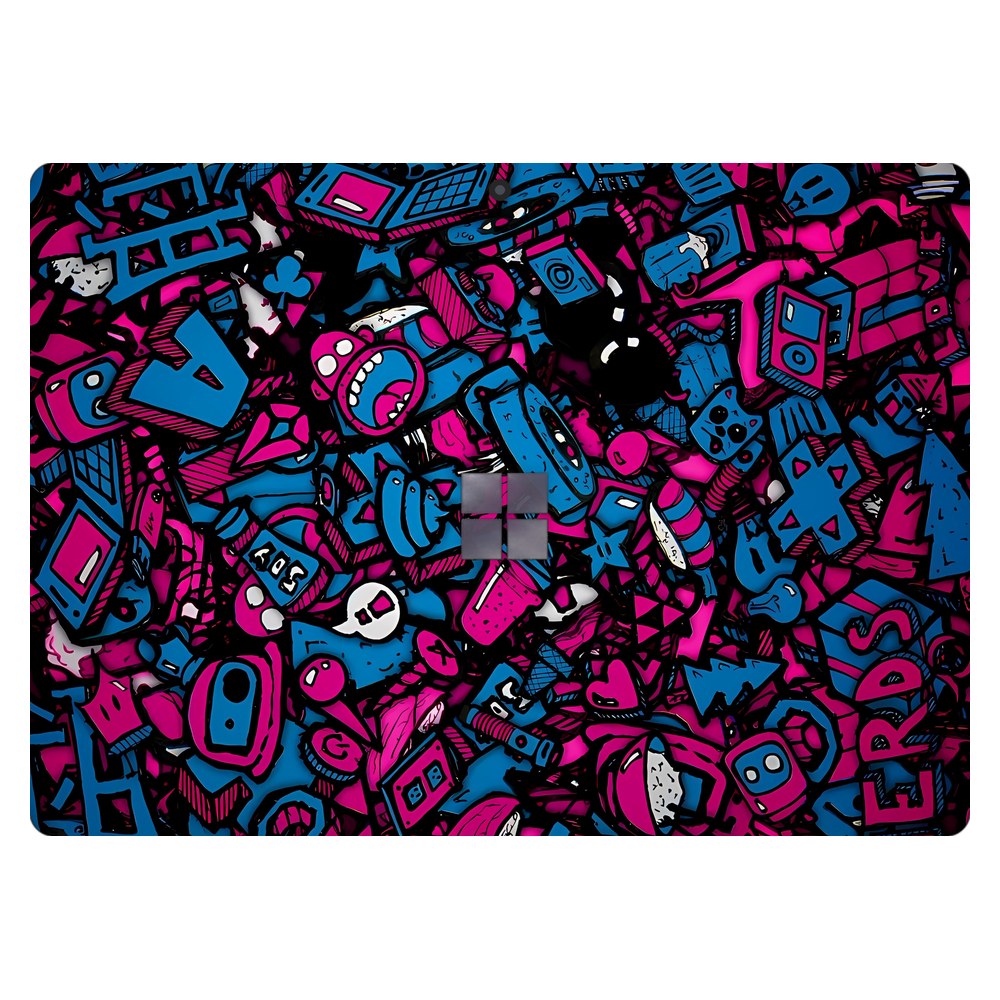 Microsoft Surface Pro X laptop skin - Wildstyle