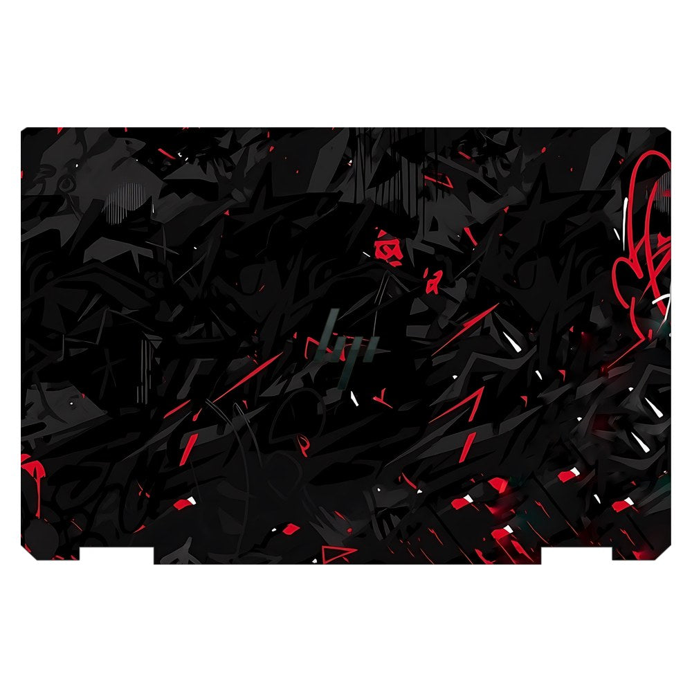 Hp Spectre x360 13T-AW200 laptop skin - Abstract Crimson