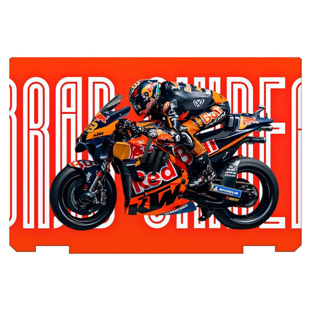 Hp Spectre x360 13T-AW200 laptop skin - Binder RedBull KTM Action