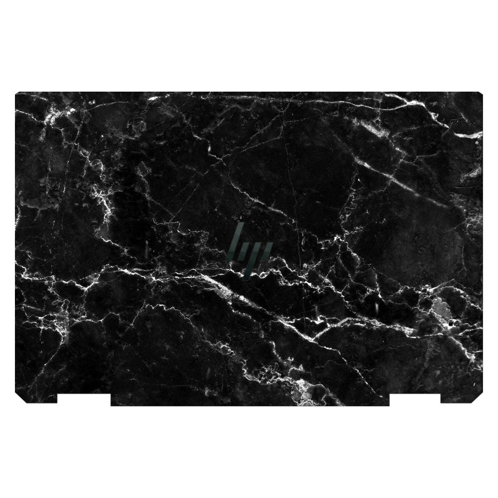 Hp Spectre x360 13T-AW200 laptop skin - Black Marble