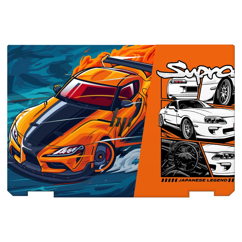 Hp Spectre x360 13T-AW200 laptop skin - Blazing Legend