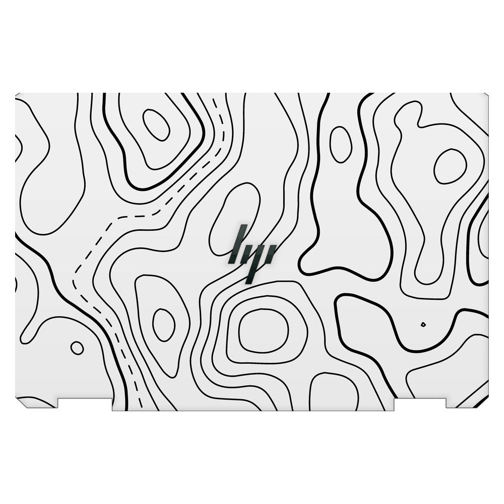 Hp Spectre x360 13T-AW200 laptop skin - Damascus White