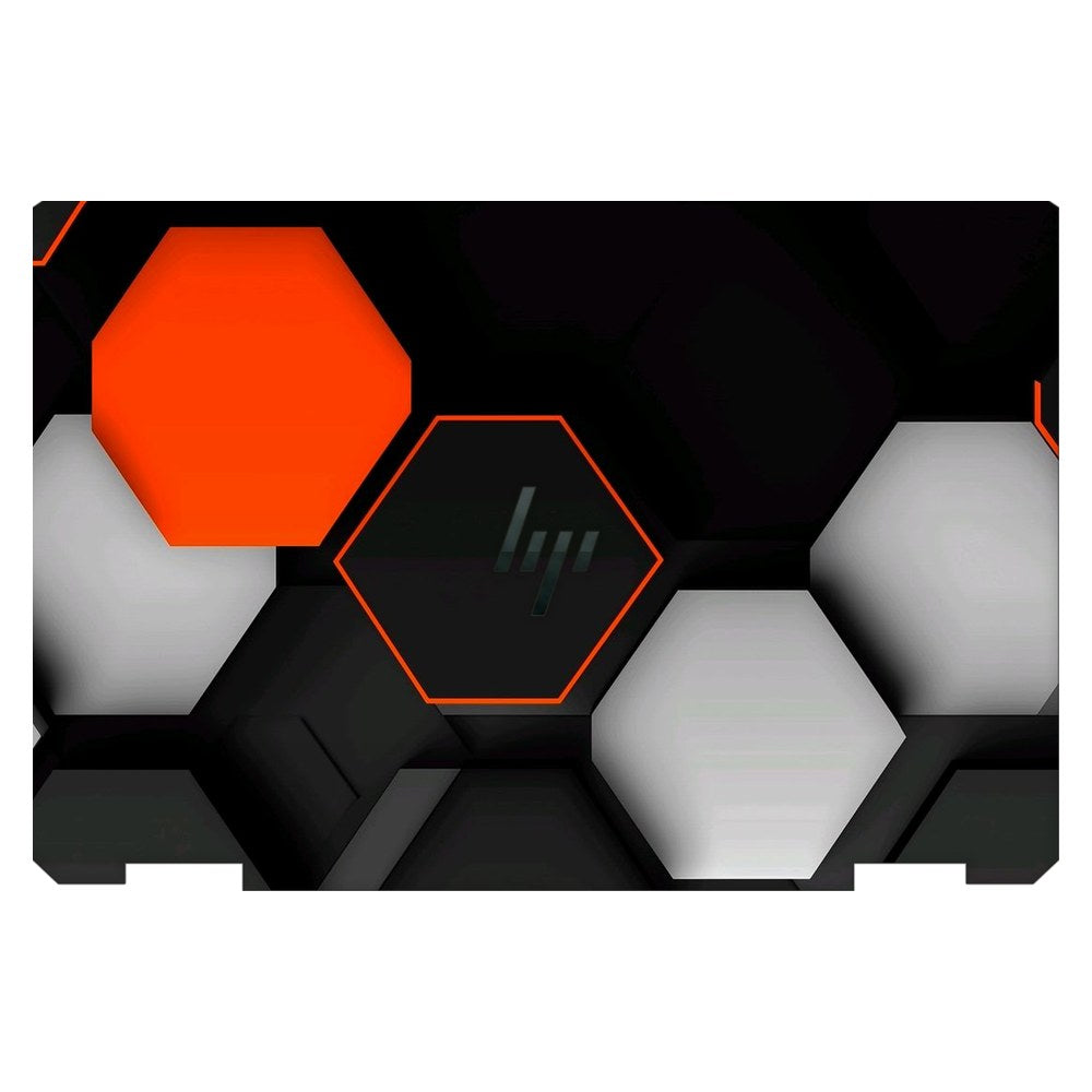 Hp Spectre x360 13T-AW200 laptop skin - Dark Honeycomb