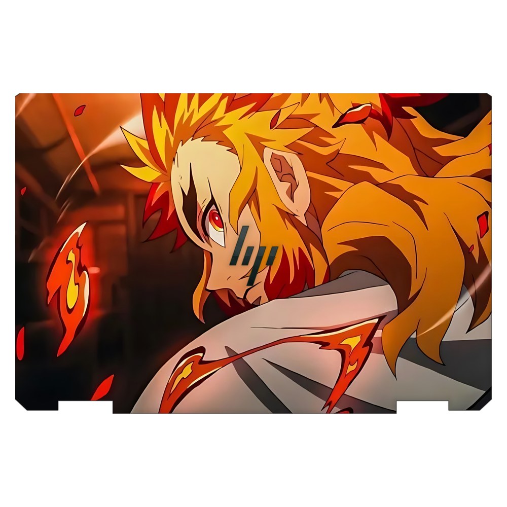 Hp Spectre x360 13T-AW200 laptop skin - Flame Hashira