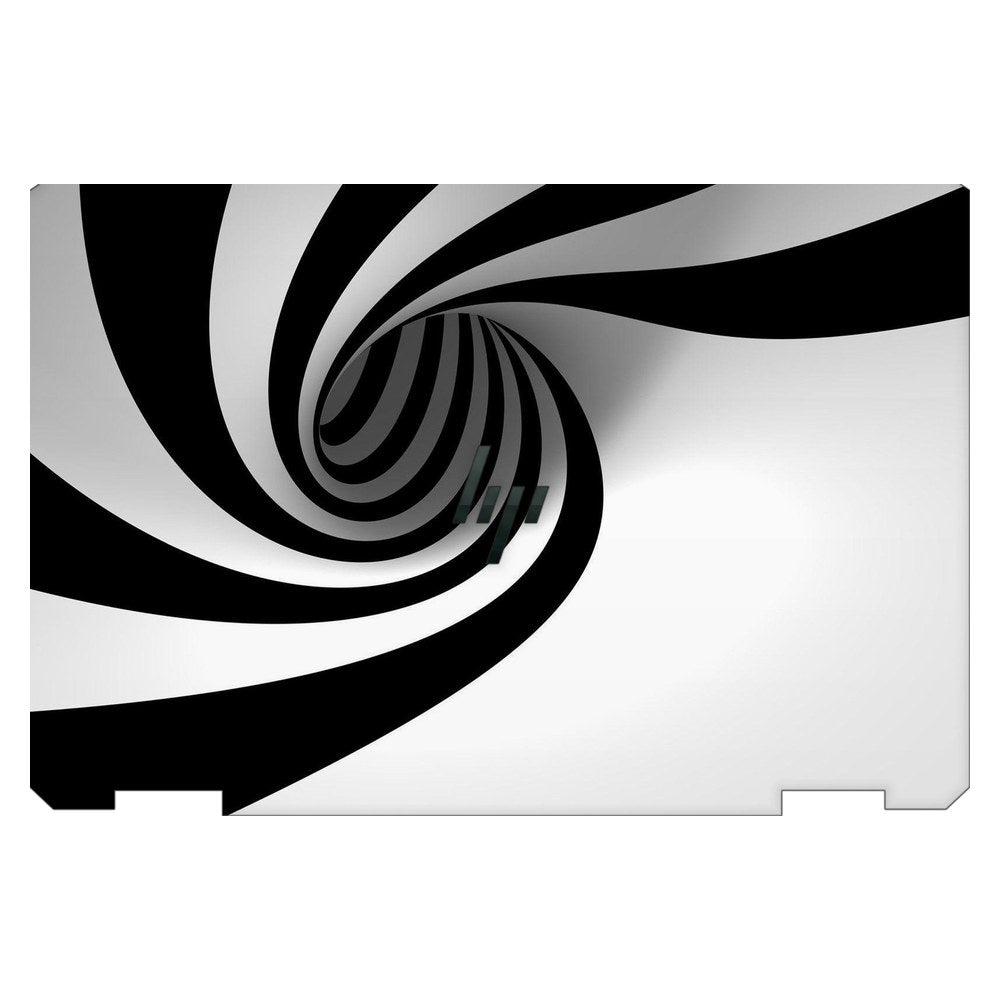 Hp Spectre x360 13T-AW200 laptop skin - Hypnotic Spiral