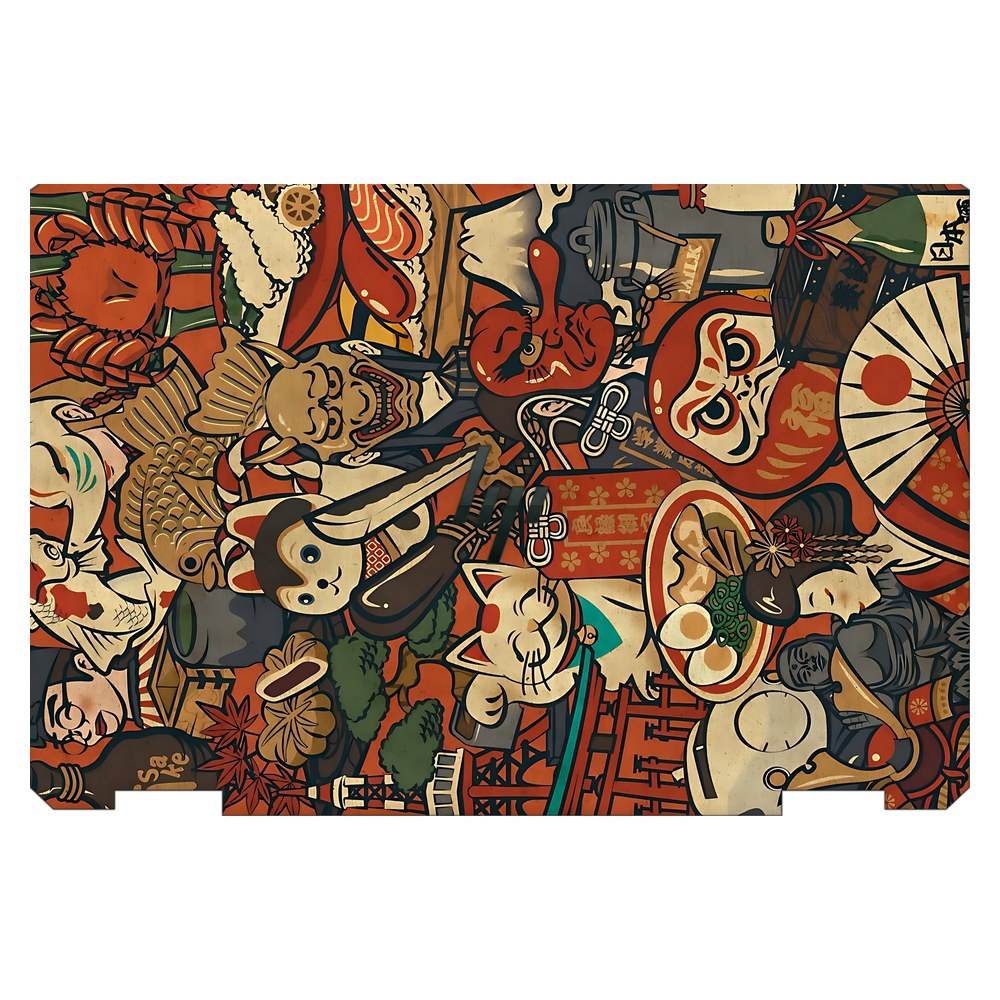 Hp Spectre x360 13T-AW200 laptop skin - Koi Garden