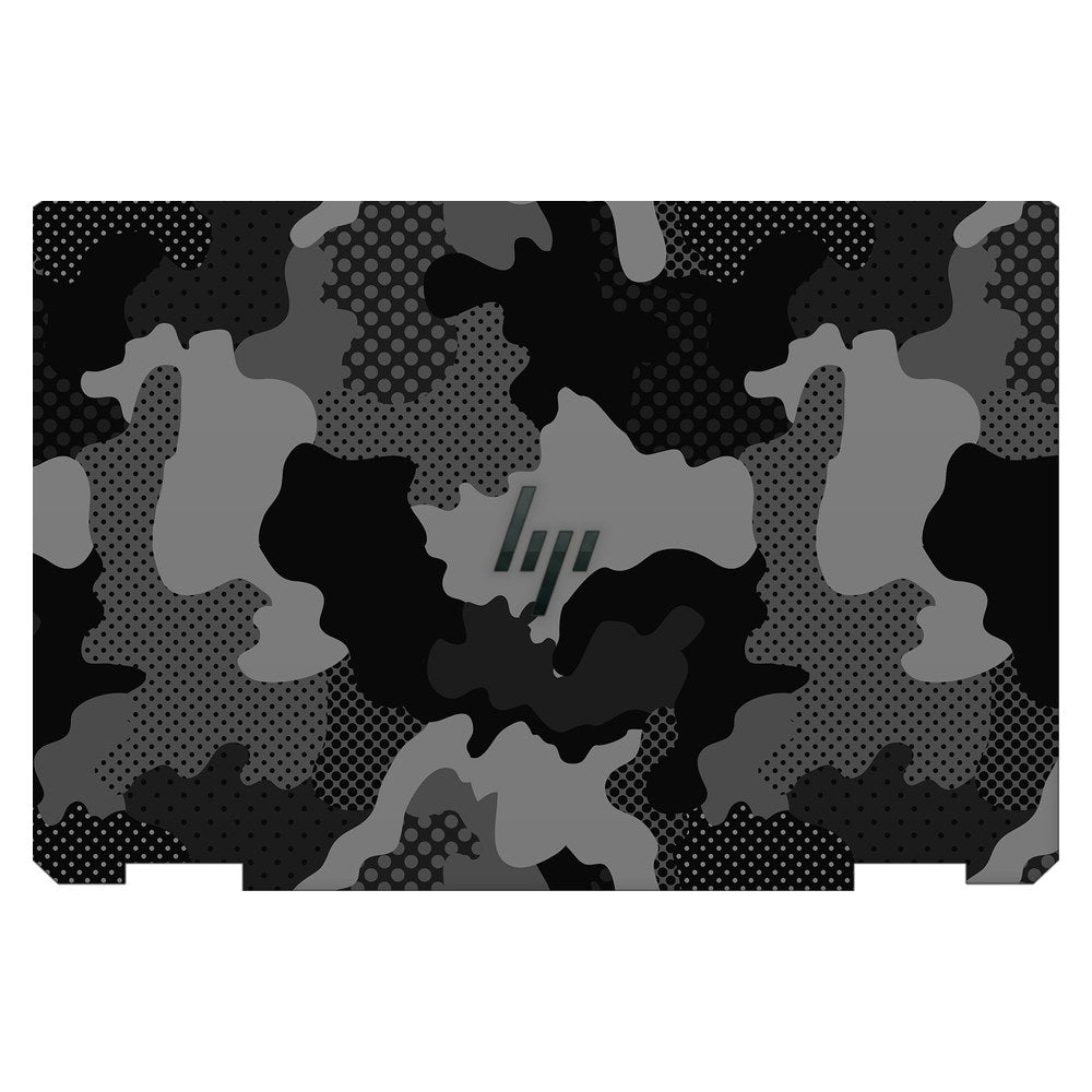 Hp Spectre x360 13T-AW200 laptop skin - Military Black Camo