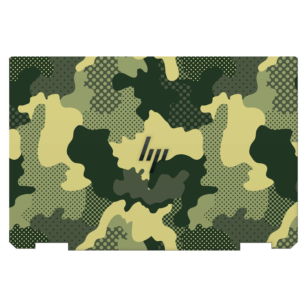 Hp Spectre x360 13T-AW200 laptop skin - Military Green Camo