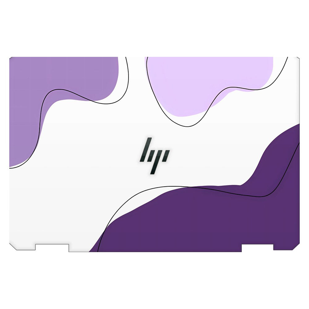 Hp Spectre x360 13T-AW200 laptop skin - Minim Purple