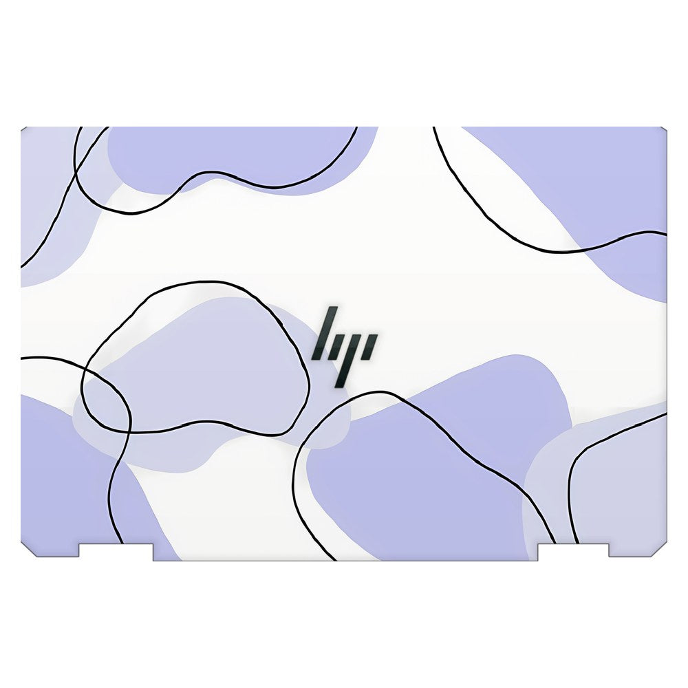 Hp Spectre x360 13T-AW200 laptop skin - Minim Violet