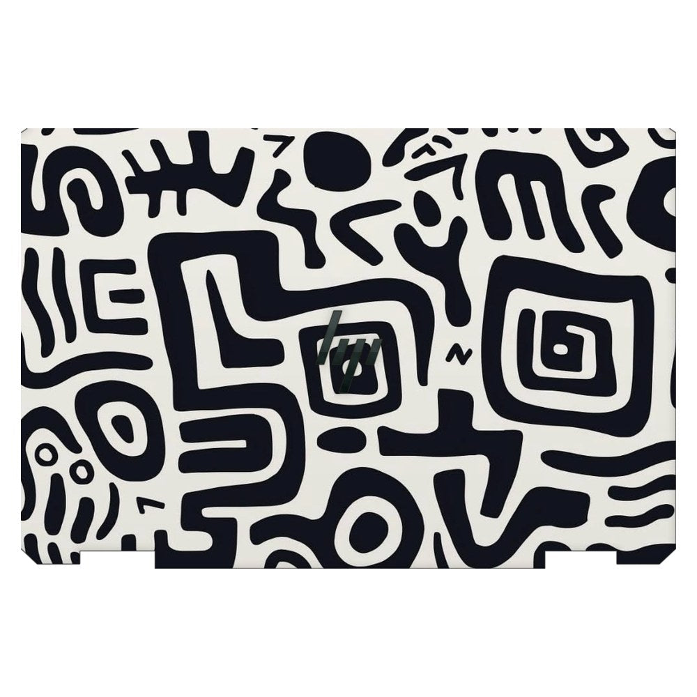 Hp Spectre x360 13T-AW200 laptop skin - Minimalist Tribal Elements