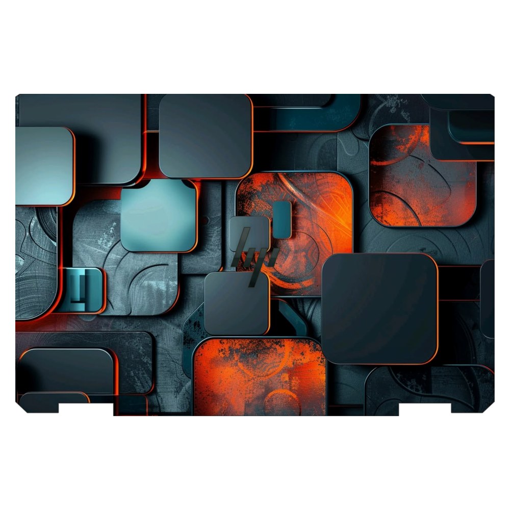 Hp Spectre x360 13T-AW200 laptop skin - Modern 3D Square