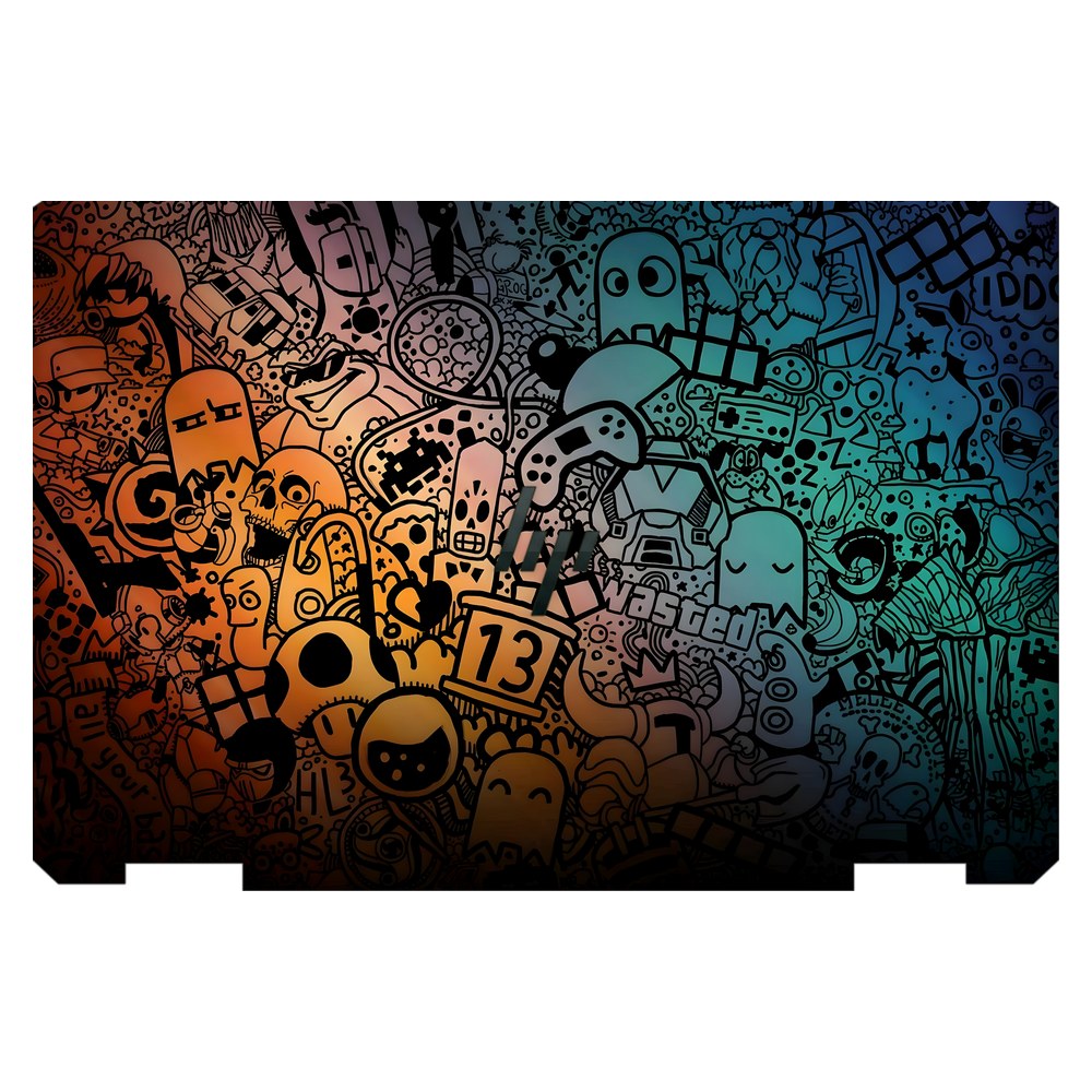 Hp Spectre x360 13T-AW200 laptop skin - Modern Art