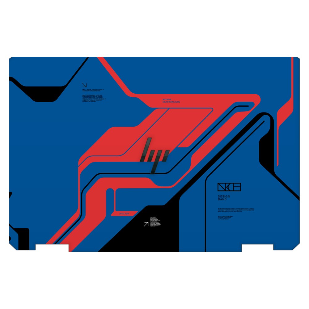 Hp Spectre x360 13T-AW200 laptop skin - Prime Blue