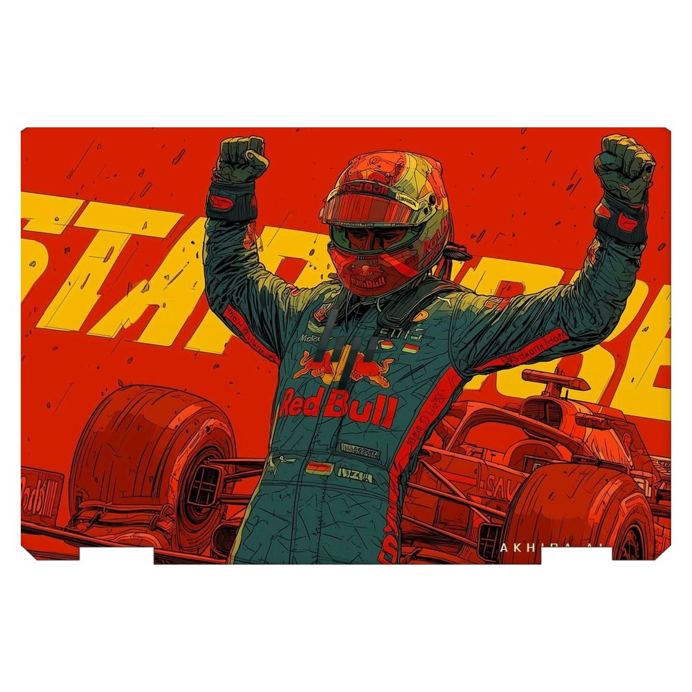 Hp Spectre x360 13T-AW200 laptop skin - Red Bull Champion