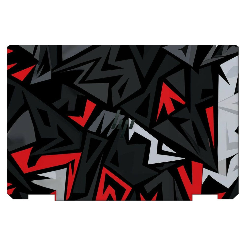 Hp Spectre x360 13T-AW200 laptop skin - Red Graffiti