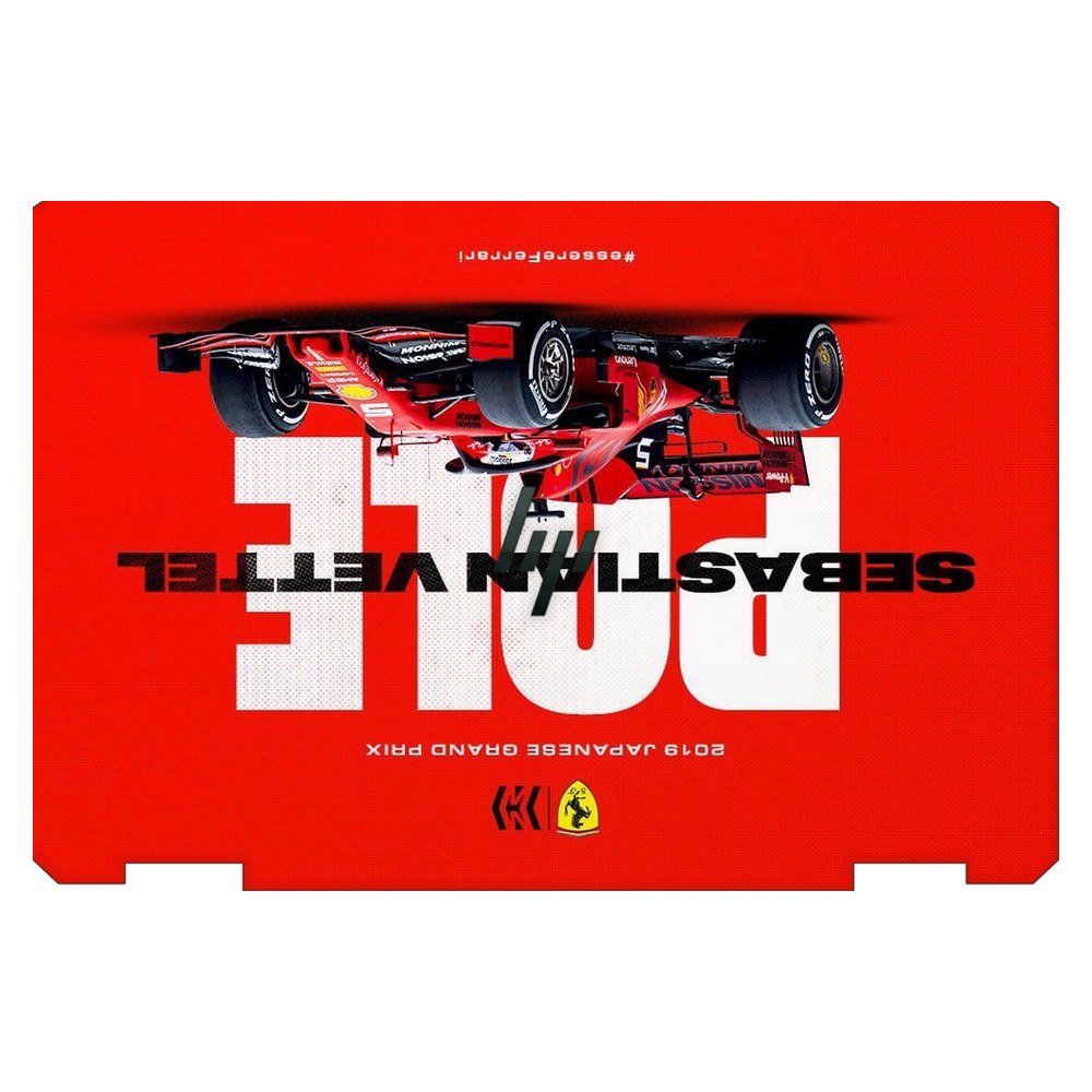 Hp Spectre x360 13T-AW200 laptop skin - Vettel Suzuka Pole 2019