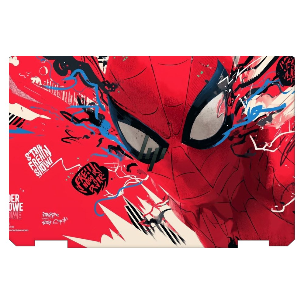 Hp Spectre x360 13T-AW200 laptop skin - Web Slinger Graffiti