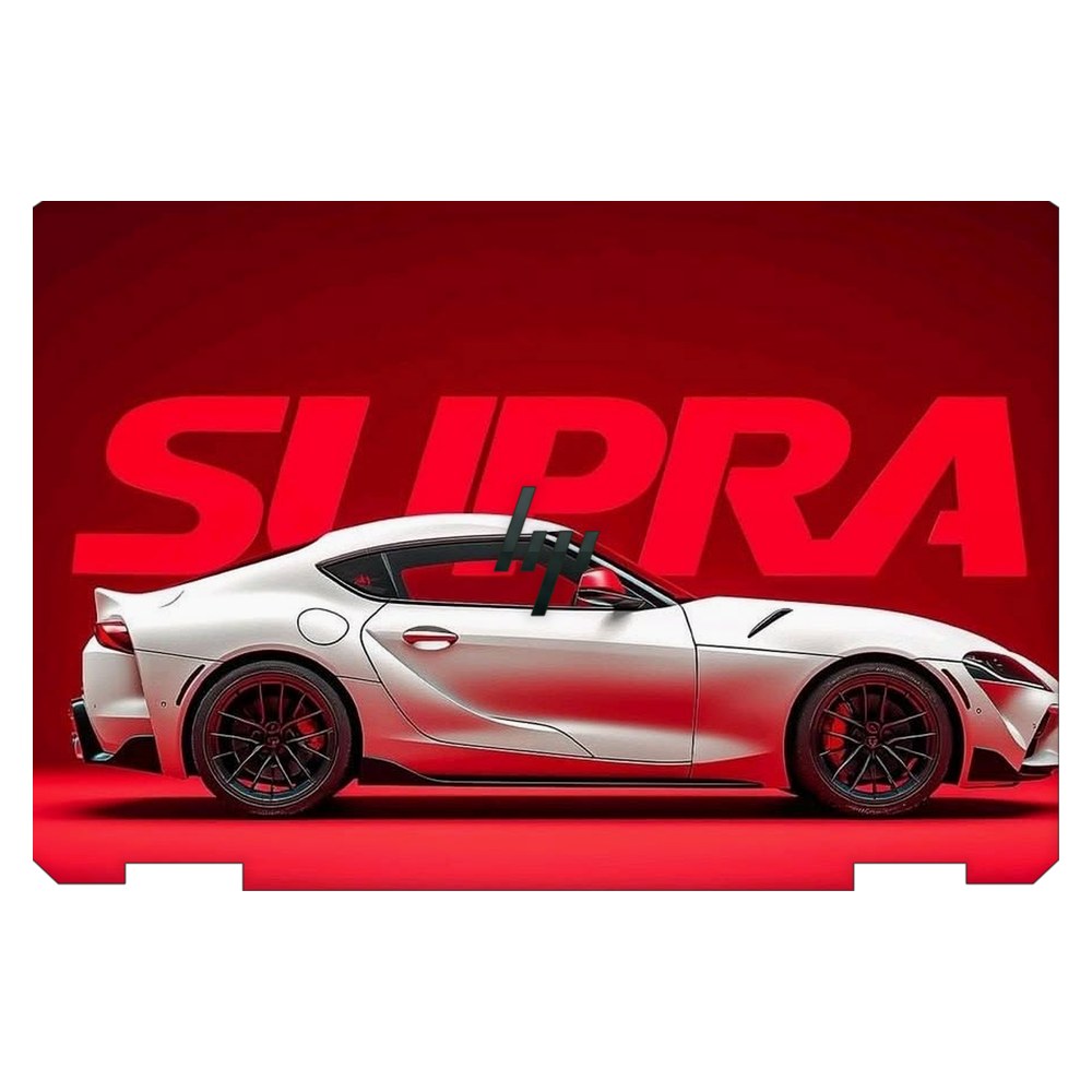 Hp Spectre x360 13T-AW200 laptop skin - White Supra Studio Shot