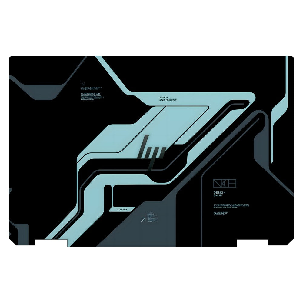 Hp Spectre x360 13T-AW200 laptop skin - Zero OG Cyberpunk