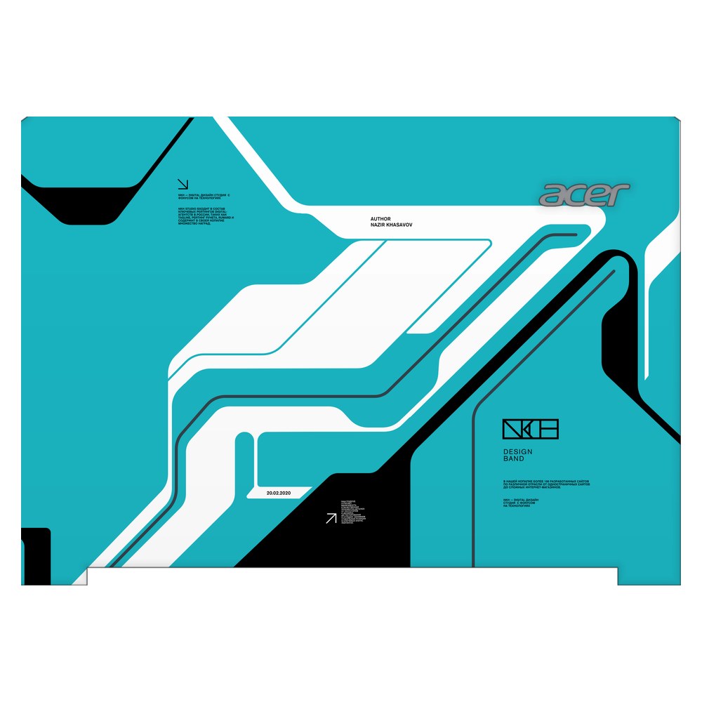ACER TravelMate B3 TMB311-31 laptop skin - Cyber Blue