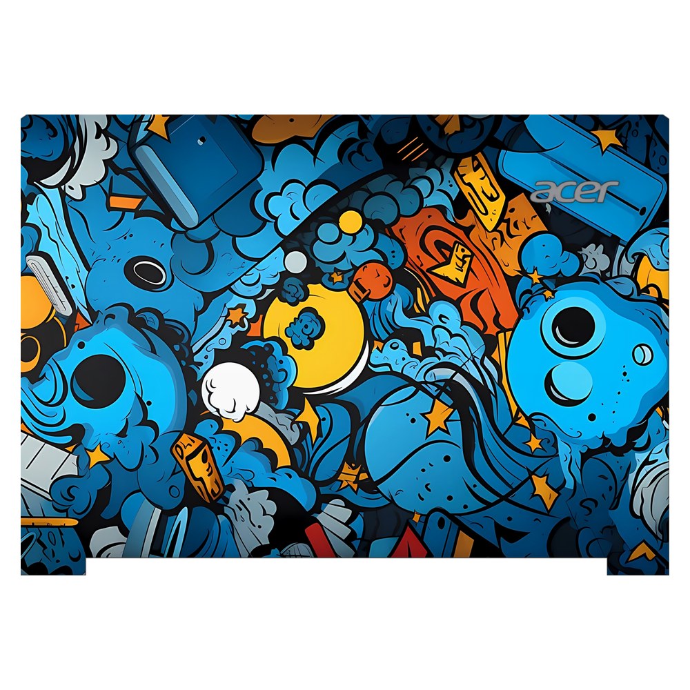 ACER TravelMate B3 TMB311-31 laptop skin - Doodle Frenzy