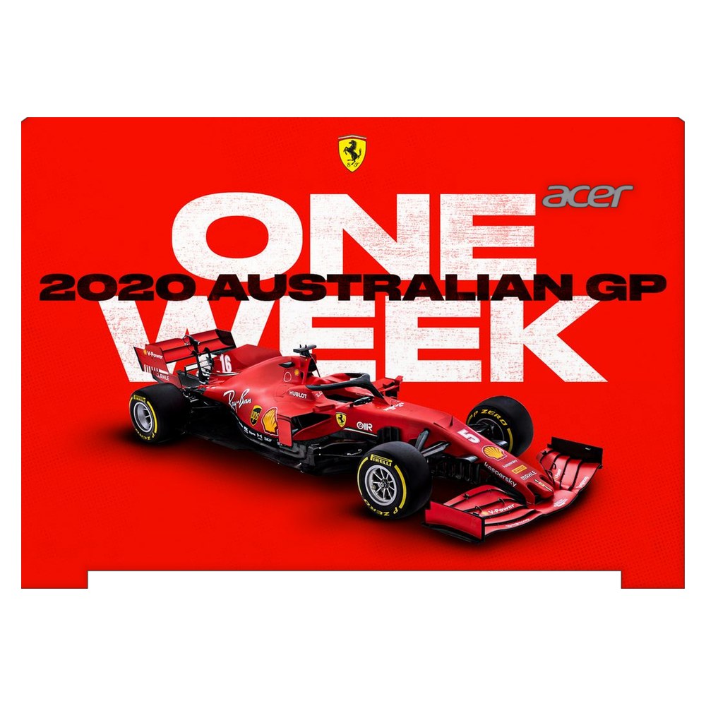 ACER TravelMate B3 TMB311-31 laptop skin - Melbourne GP Ferrari Countdown