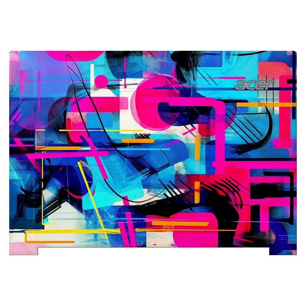 ACER TravelMate B3 TMB311-31 laptop skin - Modern Geometric Fusion