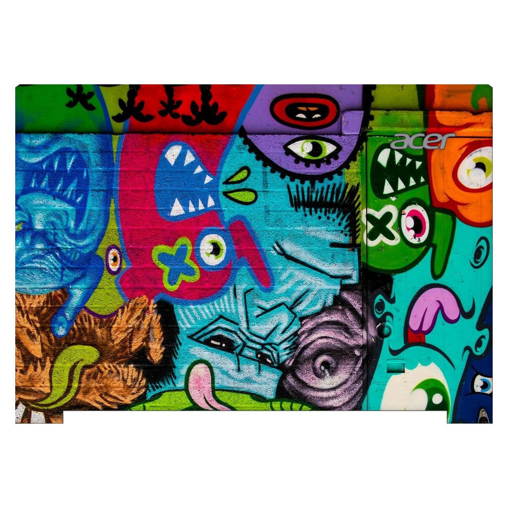 ACER TravelMate B3 TMB311-31 laptop skin - Neon Doodles