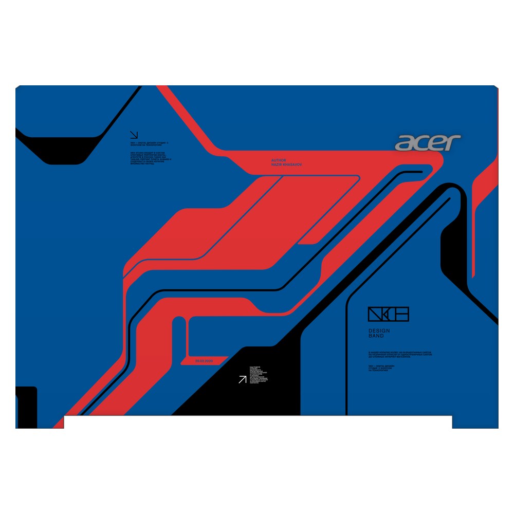 ACER TravelMate B3 TMB311-31 laptop skin - Prime Blue