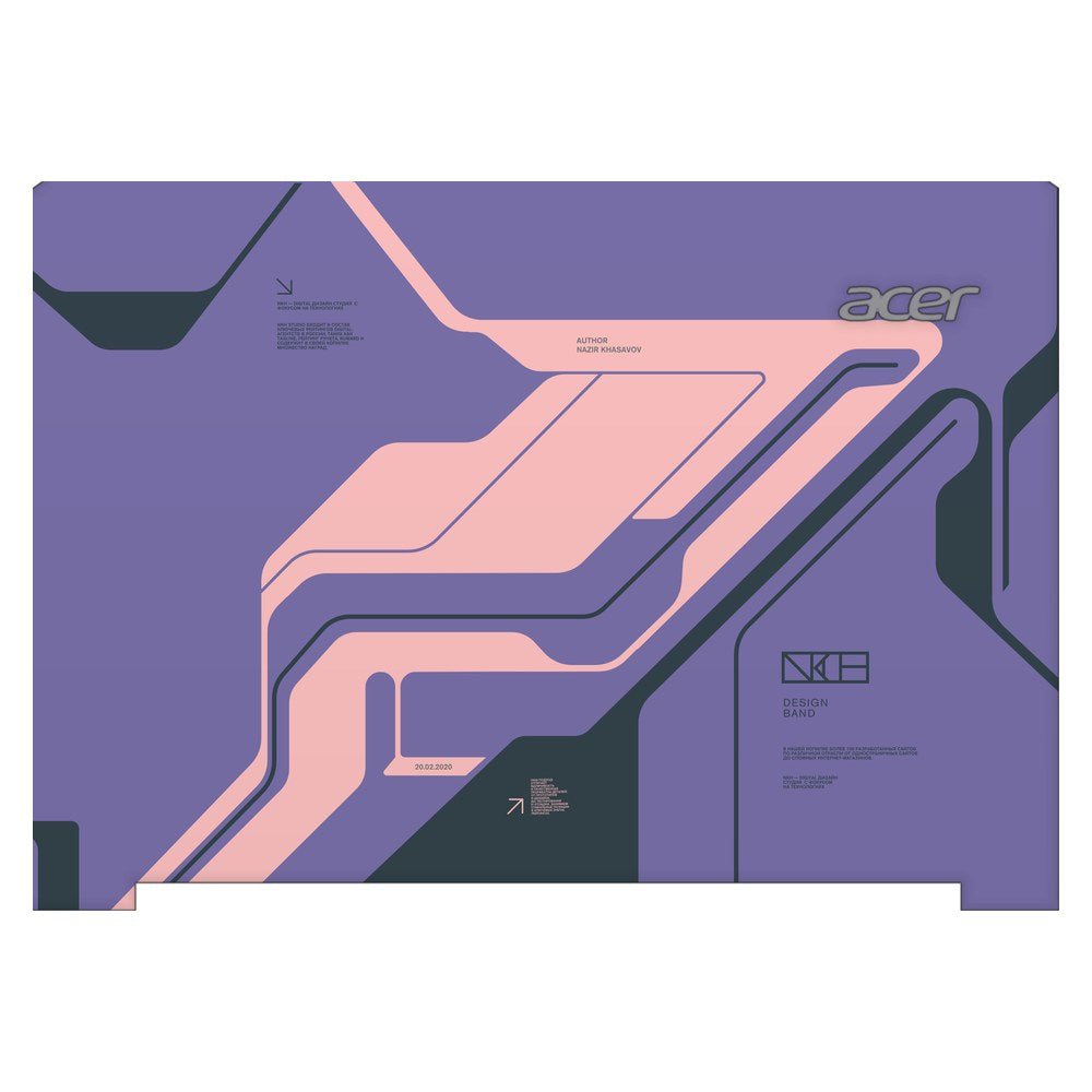 ACER TravelMate B3 TMB311-31 laptop skin - Purple Cyberpunk
