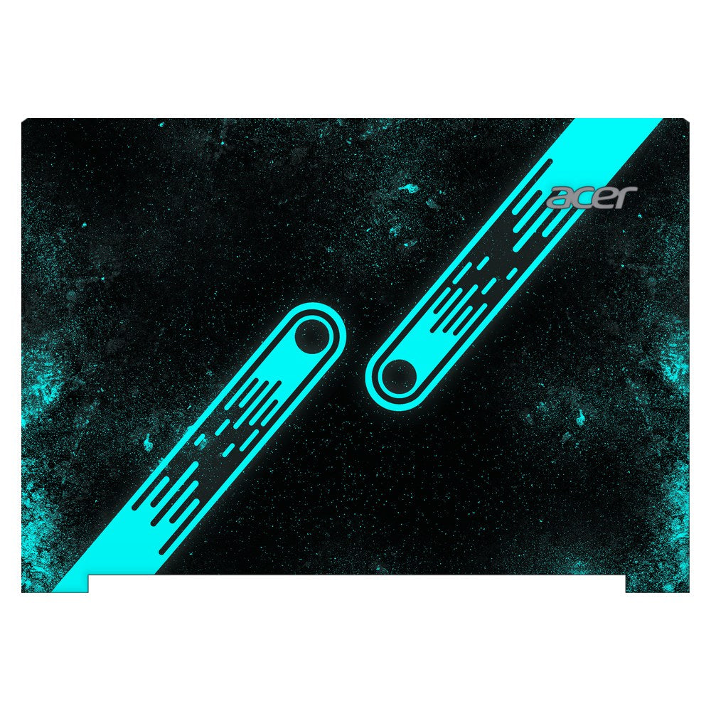 ACER TravelMate B3 TMB311-31 laptop skin - Teal Tech