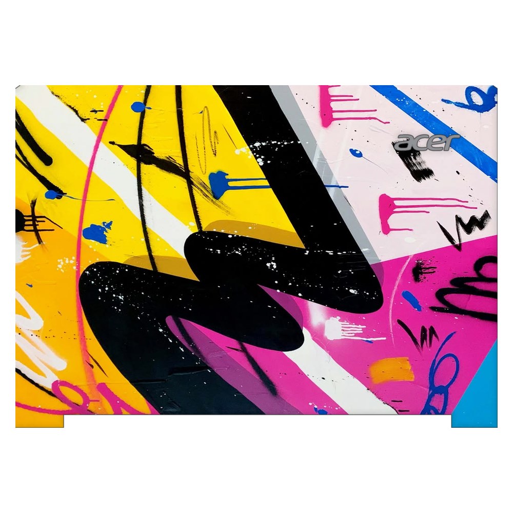 ACER TravelMate B3 TMB311-31 laptop skin - Vibrant Abstract Splash
