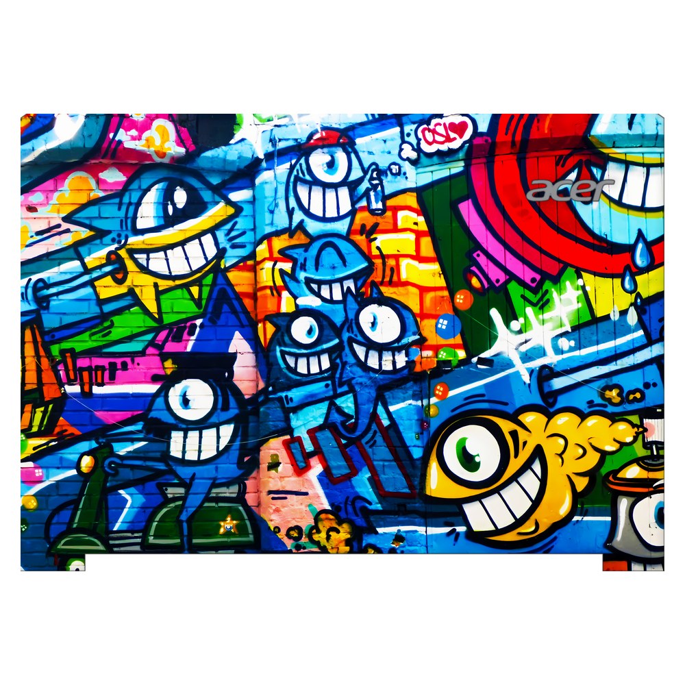 ACER TravelMate B3 TMB311-31 laptop skin - Wall Graffiti