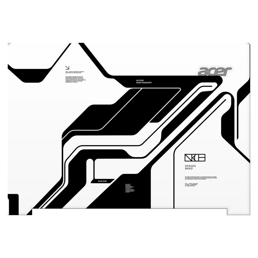 ACER TravelMate B3 TMB311-31 laptop skin - White Cyberpunk