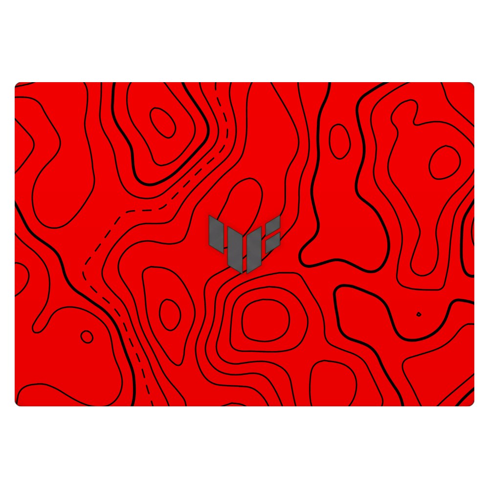 ASUS TUF Gaming A16 FA608UH laptop skin - Damascus Red