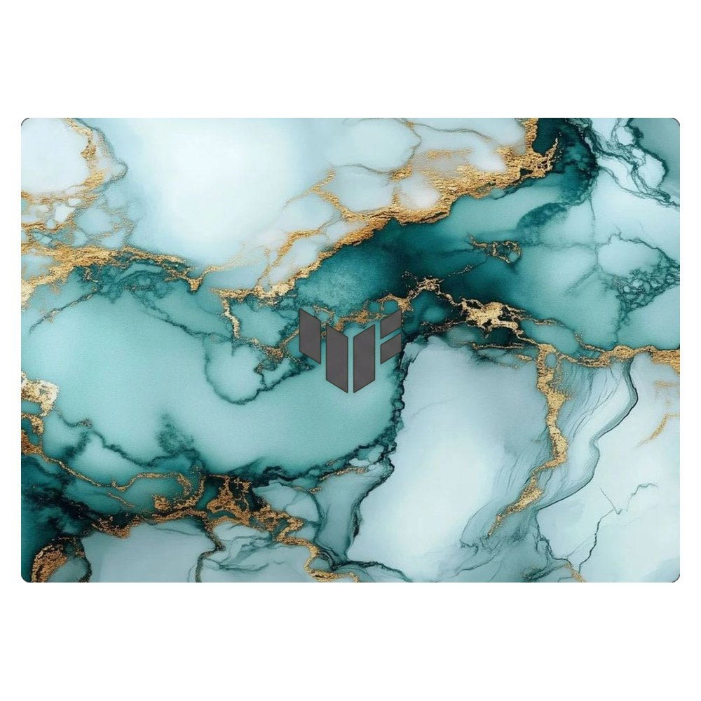 ASUS TUF Gaming A16 FA608UH laptop skin - Emerald Fluid Art