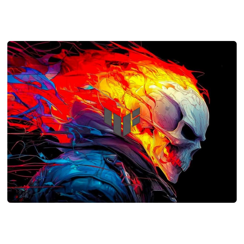 ASUS TUF Gaming A16 FA608UH laptop skin - Ghost Rider Inferno