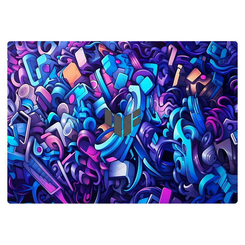 ASUS TUF Gaming A16 FA608UH laptop skin - Graffiti B2