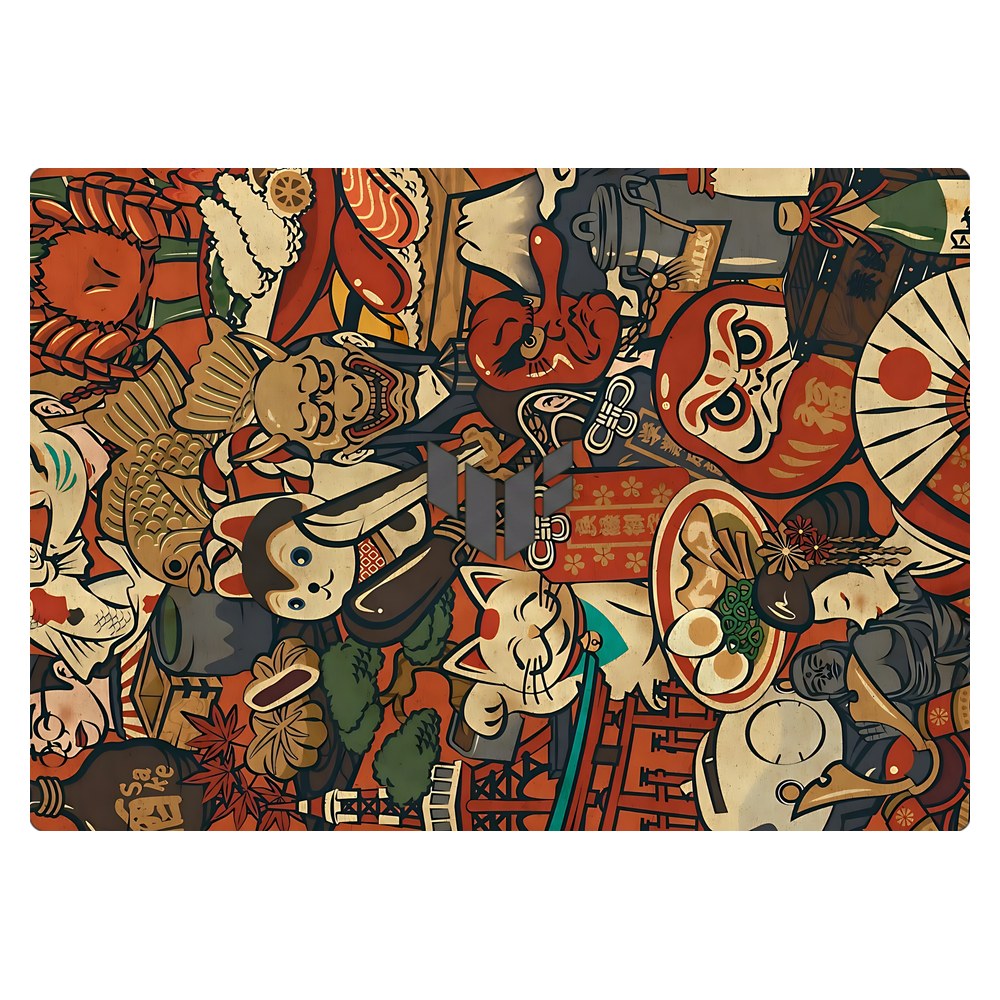 ASUS TUF Gaming A16 FA608UH laptop skin - Koi Garden