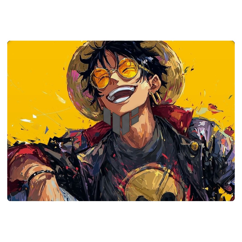 ASUS TUF Gaming A16 FA608UH laptop skin - Luffy's Bright Smile