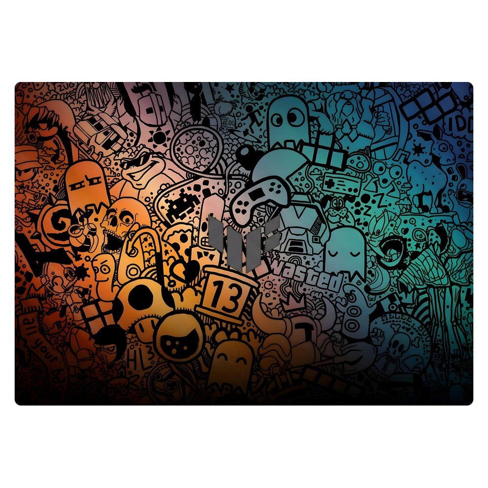 ASUS TUF Gaming A16 FA608UH laptop skin - Modern Art