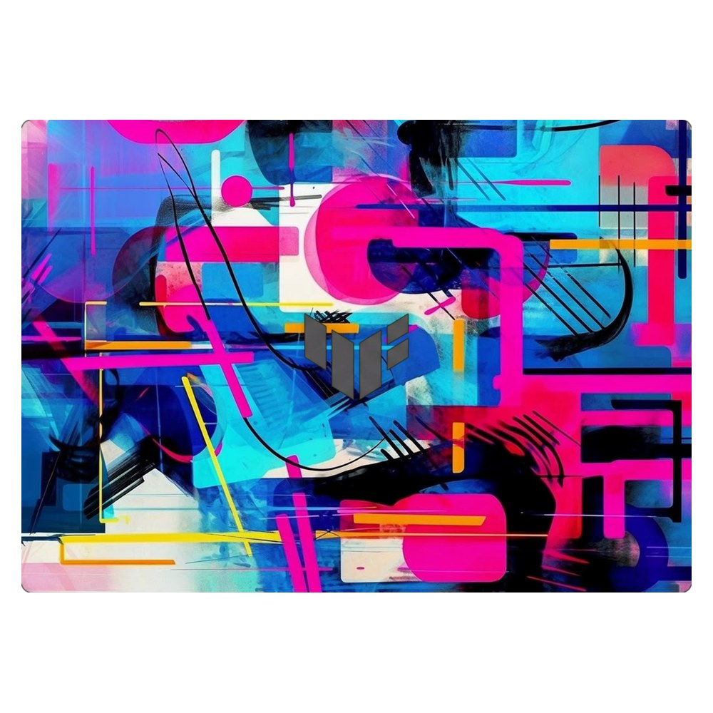 ASUS TUF Gaming A16 FA608UH laptop skin - Modern Geometric Fusion