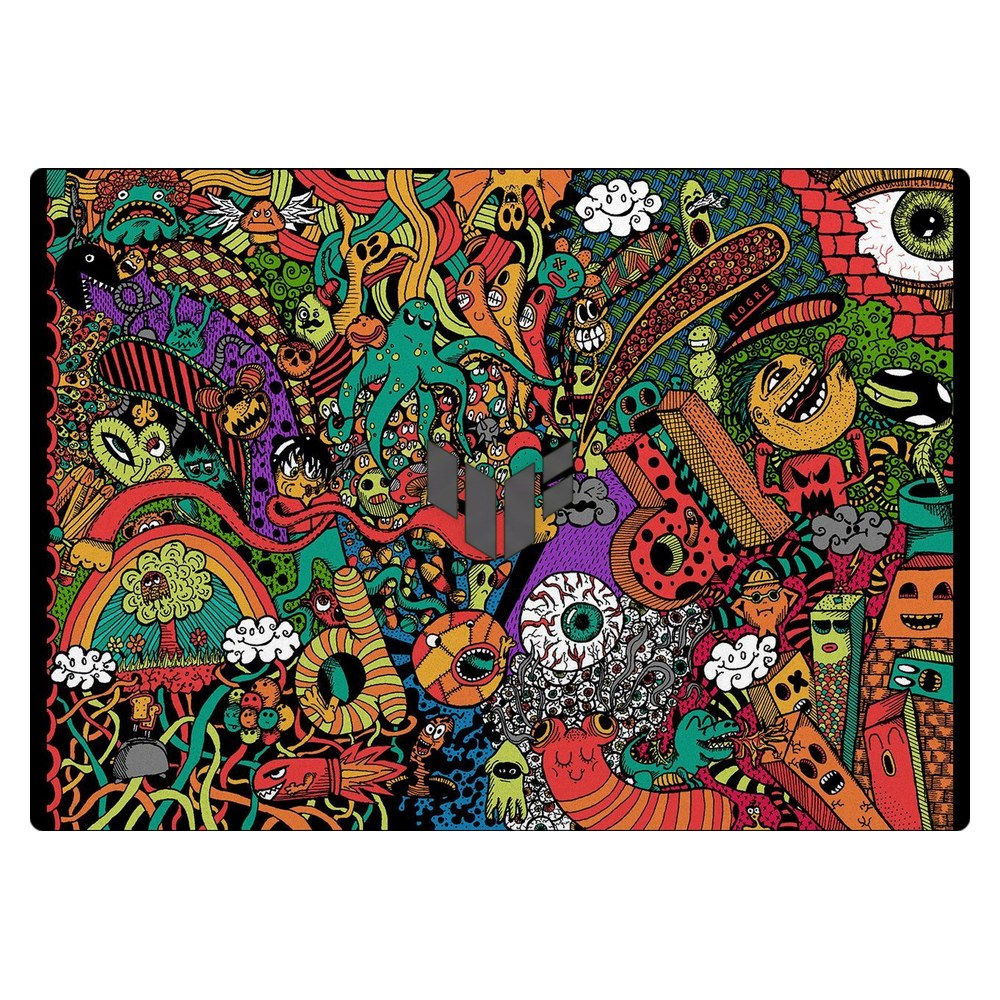 ASUS TUF Gaming A16 FA608UH laptop skin - Nogre Doodle