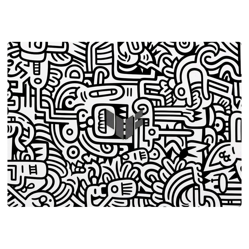 ASUS TUF Gaming A16 FA608UH laptop skin - Surreal Abstract Illustration
