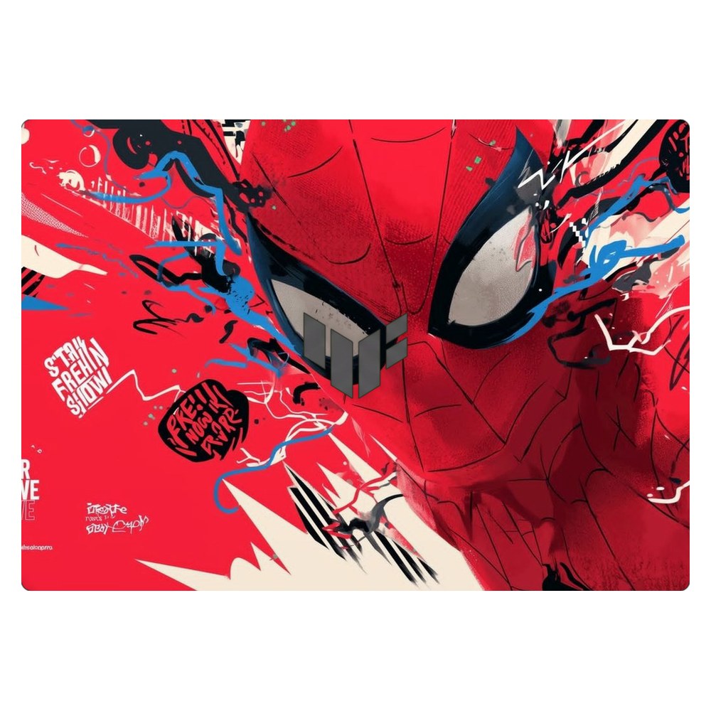 ASUS TUF Gaming A16 FA608UH laptop skin - Web Slinger Graffiti