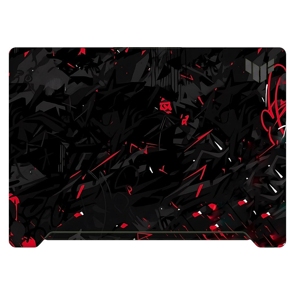 ASUS TUF Dash F15 FX517Z 2022 laptop skin - Abstract Crimson