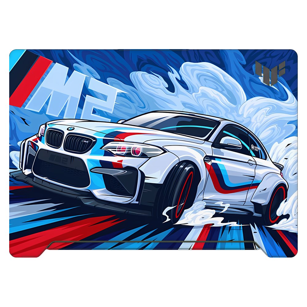 ASUS TUF Dash F15 FX517Z 2022 laptop skin - BMW M2 Drift