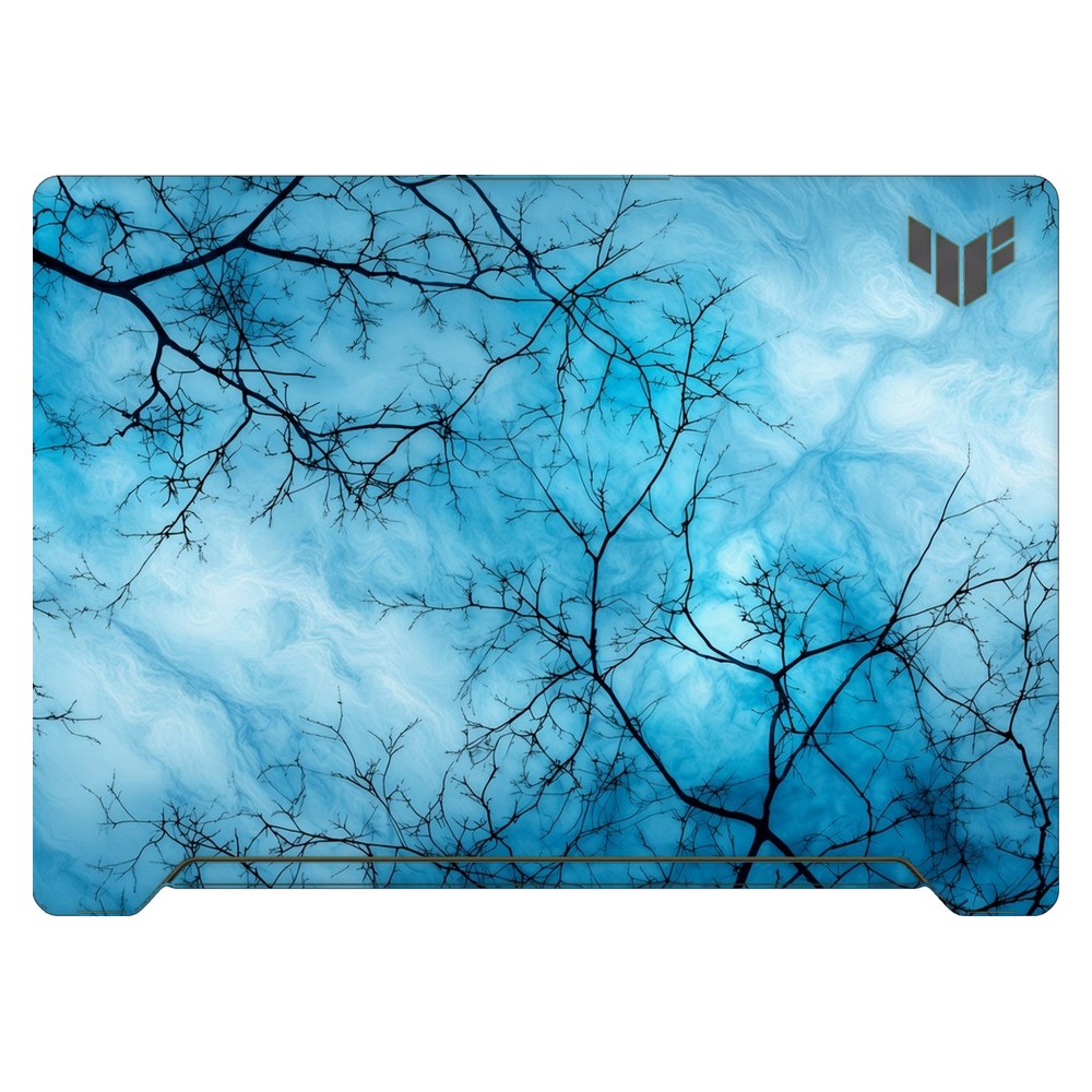 ASUS TUF Dash F15 FX517Z 2022 laptop skin - Blue Sky Branches