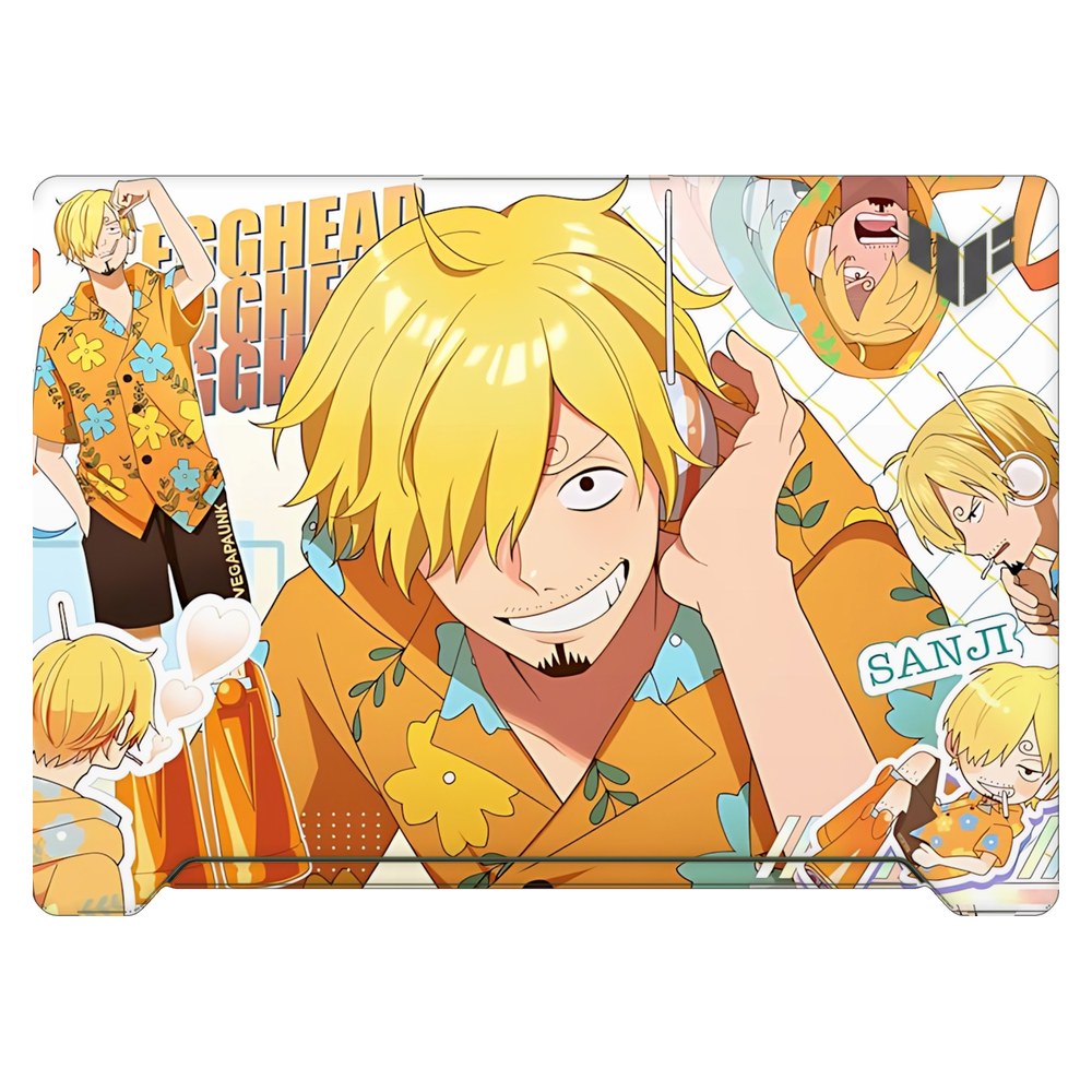 ASUS TUF Dash F15 FX517Z 2022 laptop skin - Cyber Summer Sanji